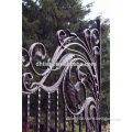 popular wrought iron double entrance gate designs